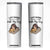 Funny Dog Lover Skinny Tumbler I Just Wanna Stay Home With My Dog TS12 White Print Your Wear