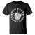 Dark Humor Skeleton Fun Fact I Do Not Care Vibe T Shirt TS12 Black Print Your Wear