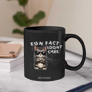 Fun Fact I Do Not Care Coffee Mug Grumpy Cat Lover TS12 Print Your Wear