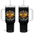 Hang In There It Gets Worse Tumbler With Handle Funny Frog TS12 One Size: 40 oz Black Print Your Wear