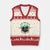 Hide And Seek Champion V-Neck Knit Sweater Vest Bigfoot Lover Gift TS12 Beige Red Print Your Wear