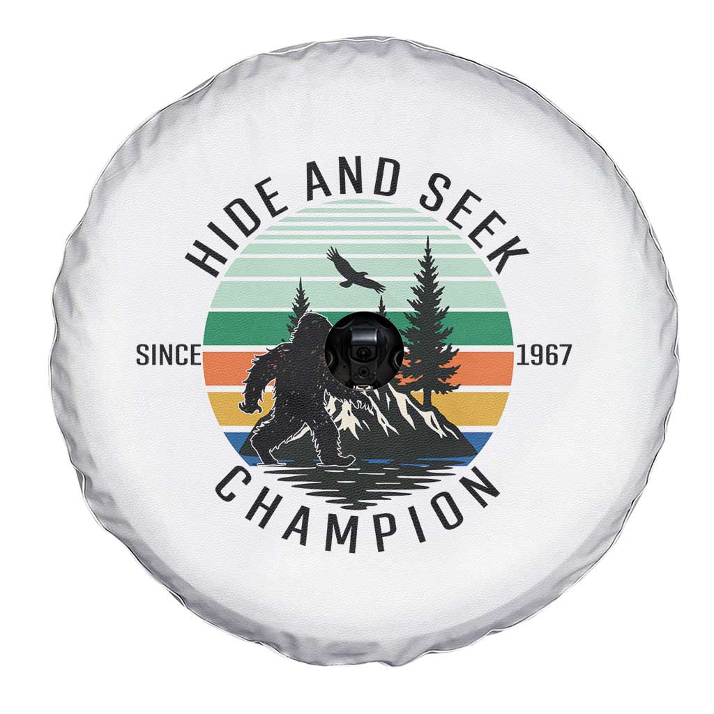 Hide And Seek Champion Spare Tire Cover Bigfoot Lover Gift TS12 Print Your Wear