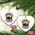 Funny Bigfoot And Alien Gift Ceramic Ornament Undefeated Hide And Seek Champion TS12 Print Your Wear