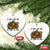 Funny Bigfoot Gift Ceramic Ornament A Guy Like Me Is Hard To Find TS12 Print Your Wear