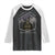 Bigfoot Lover Gift Raglan Shirt Do Not Be An Assquatch TS12 Black White Print Your Wear