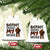 Bigfoot Grabbed My Wiener Ceramic Ornament Funny Dog Lover Gift TS12 Print Your Wear