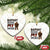 Bigfoot Grabbed My Wiener Ceramic Ornament Funny Dog Lover Gift TS12 Print Your Wear