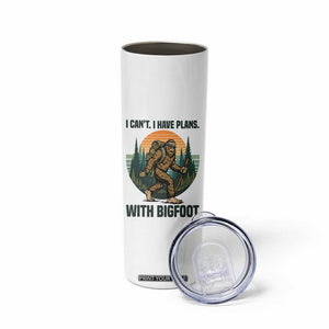 I Cant I Have Plans With Bigfoot Skinny Tumbler Funny Cryptid Lover Gift TS12 Print Your Wear