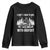 Funny Bigfoot Driving Car Youth Sweatshirt I Cant I Have Plans With Bigfoot TS12 Black Print Your Wear