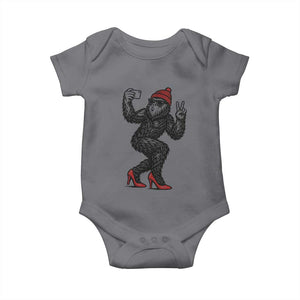 Funny Sexy Bigfoot Selfie Baby Onesie Sasquatch Lover Gift TS12 Charcoal Print Your Wear