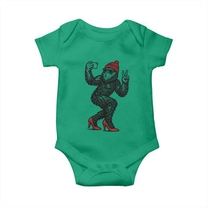 Funny Sexy Bigfoot Selfie Baby Onesie Sasquatch Lover Gift TS12 Irish Green Print Your Wear