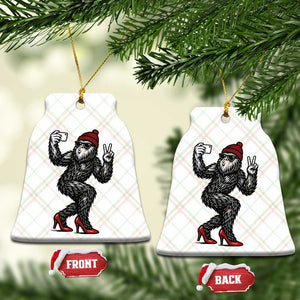 Funny Sexy Bigfoot Selfie Ceramic Ornament Sasquatch Lover Gift TS12 Print Your Wear