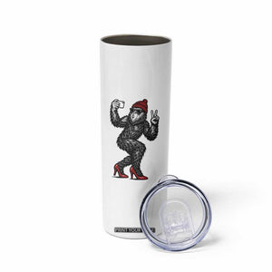 Funny Sexy Bigfoot Selfie Skinny Tumbler Sasquatch Lover Gift TS12 Print Your Wear