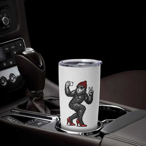Funny Sexy Bigfoot Selfie Tumbler Cup Sasquatch Lover Gift TS12 Print Your Wear