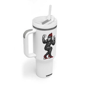 Funny Sexy Bigfoot Selfie Tumbler With Handle Sasquatch Lover Gift TS12 Print Your Wear