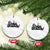 Funny Sassquatch Sexy Ceramic Ornament Bigfoot With Cocktail Party Humor TS12 1pc White Marble Print Your Wear