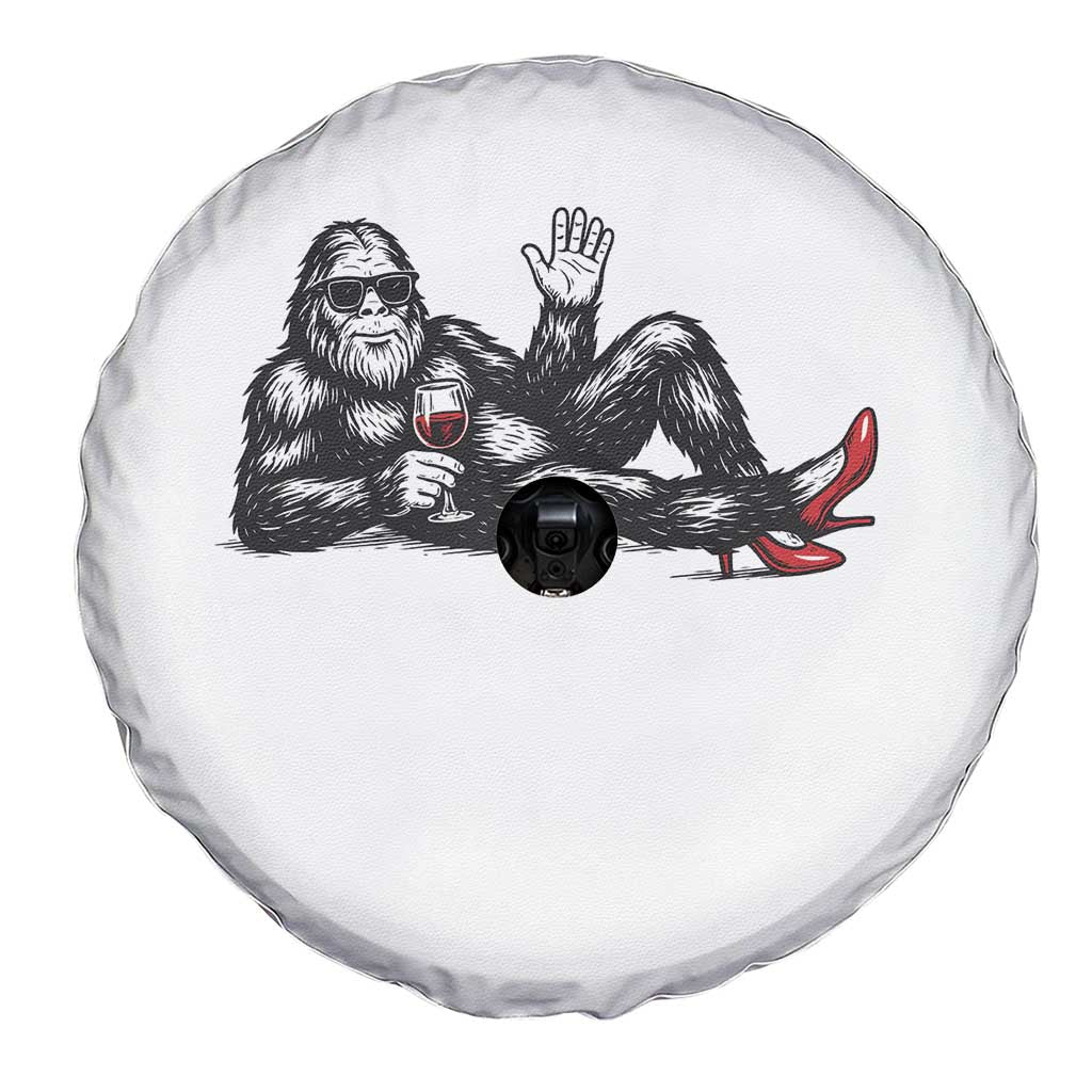 Funny Sassquatch Sexy Spare Tire Cover Bigfoot With Cocktail Party Humor TS12 Print Your Wear
