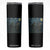 Funny Bigfoot Painting Starry Night Art Parody Gift Skinny Tumbler TS12 Black Print Your Wear