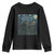 Funny Bigfoot Painting Starry Night Art Parody Gift Youth Sweatshirt TS12 Black Print Your Wear