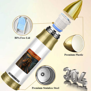 Funny Bigfoot And Alien Bullet Tumbler Parody The Scream Art Meme Gift TS12 Print Your Wear