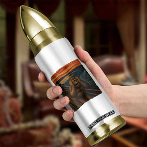 Funny Bigfoot And Alien Bullet Tumbler Parody The Scream Art Meme Gift TS12 Print Your Wear