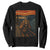 Funny Bigfoot And Alien Sweatshirt Parody The Scream Art Meme Gift TS12 Black Print Your Wear