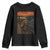 Funny Bigfoot And Alien Youth Sweatshirt Parody The Scream Art Meme Gift TS12 Black Print Your Wear