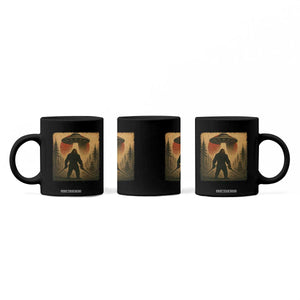 Samurai Bigfoot Coffee Mug Japanese Vintage Ukiyoe Style TS12 Print Your Wear