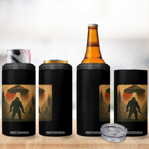 Samurai Bigfoot 4 in 1 Can Cooler Tumbler Japanese Vintage Ukiyoe Style TS12 Print Your Wear