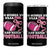 In October We Wear Pink And Watch Football 4 in 1 Can Cooler Tumbler Breast Cancer Awareness Gift TS12 One Size: 16 oz Black Print Your Wear