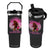In October We Wear Pink Football Flip Straw Tumbler Support Breast Cancer Awareness TS12 One Size: 30 oz Black Print Your Wear