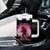 In October We Wear Pink Football Tumbler With Handle Support Breast Cancer Awareness TS12 Print Your Wear