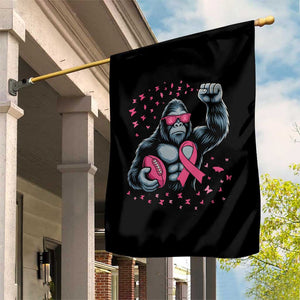 Funny Bigfoot Football Garden Flag Breast Cancer Awareness Gift TS12 Print Your Wear