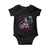 Funny Bigfoot Football Baby Onesie Breast Cancer Awareness Gift TS12 Black Print Your Wear