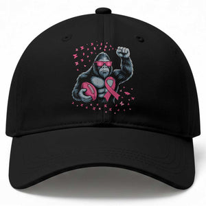 Funny Bigfoot Football Baseball Cap Breast Cancer Awareness Gift TS12 Print Your Wear