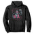 Funny Bigfoot Football Hoodie Breast Cancer Awareness Gift TS12 Black Print Your Wear