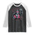 Funny Bigfoot Football Raglan Shirt Breast Cancer Awareness Gift TS12 Black White Print Your Wear