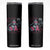 Funny Bigfoot Football Skinny Tumbler Breast Cancer Awareness Gift TS12 Black Print Your Wear