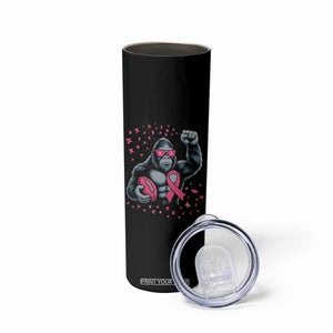 Funny Bigfoot Football Skinny Tumbler Breast Cancer Awareness Gift TS12 Print Your Wear