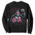 Funny Bigfoot Football Sweatshirt Breast Cancer Awareness Gift TS12 Black Print Your Wear