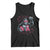 Funny Bigfoot Football Tank Top Breast Cancer Awareness Gift TS12 Black Print Your Wear
