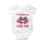 In October We Wear Pink Football Baby Onesie Funny Football Awareness Gift TS12 White Print Your Wear