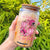 Football Breast Cancer Awareness Glass Can In October We Wear Pink Gift TS12 White Print Your Wear