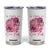 Football Breast Cancer Awareness Tumbler Cup In October We Wear Pink Gift TS12 White Print Your Wear