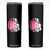 Pink Out Game Day Football Skinny Tumbler Breast Cancer Support TS12 Black Print Your Wear