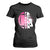 Pink Out Game Day Football T Shirt For Women Breast Cancer Support TS12 Black Print Your Wear