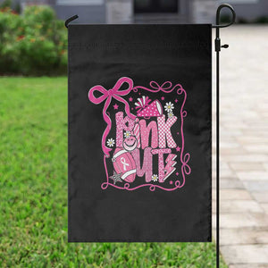 Pink Out Garden Flag Football Support Breast Cancer Gift TS12 Print Your Wear