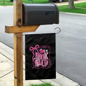 Pink Out Garden Flag Football Support Breast Cancer Gift TS12 Print Your Wear