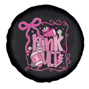 Pink Out Spare Tire Cover Football Support Breast Cancer Gift TS12 Print Your Wear