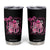 Pink Out Tumbler Cup Football Support Breast Cancer Gift TS12 Black Print Your Wear